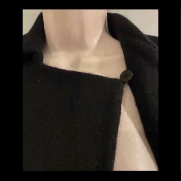 RALPH LAUREN 100% LAMBSWOOL BLACK SWEATER JACKET S - Picture 6 of 10